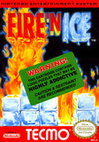 Fire & Ice -- Box only (Nintendo Entertainment System)